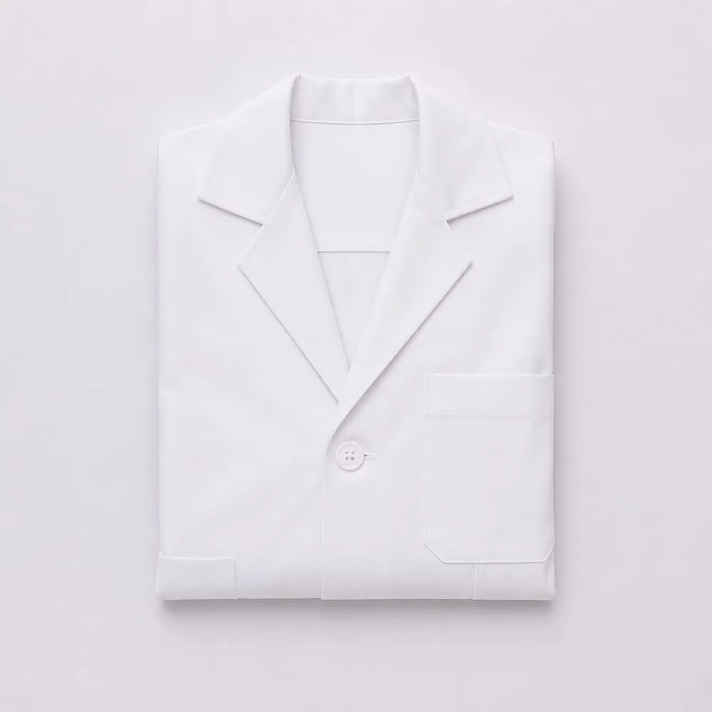 Bata de laboratorio confeccionado por Angora Moda