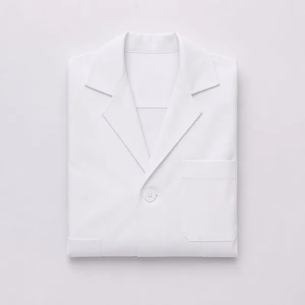 Bata de laboratorio confeccionado por Angora Moda