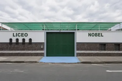 Fachada del Liceo Alfredo Nobel, en Bogotá